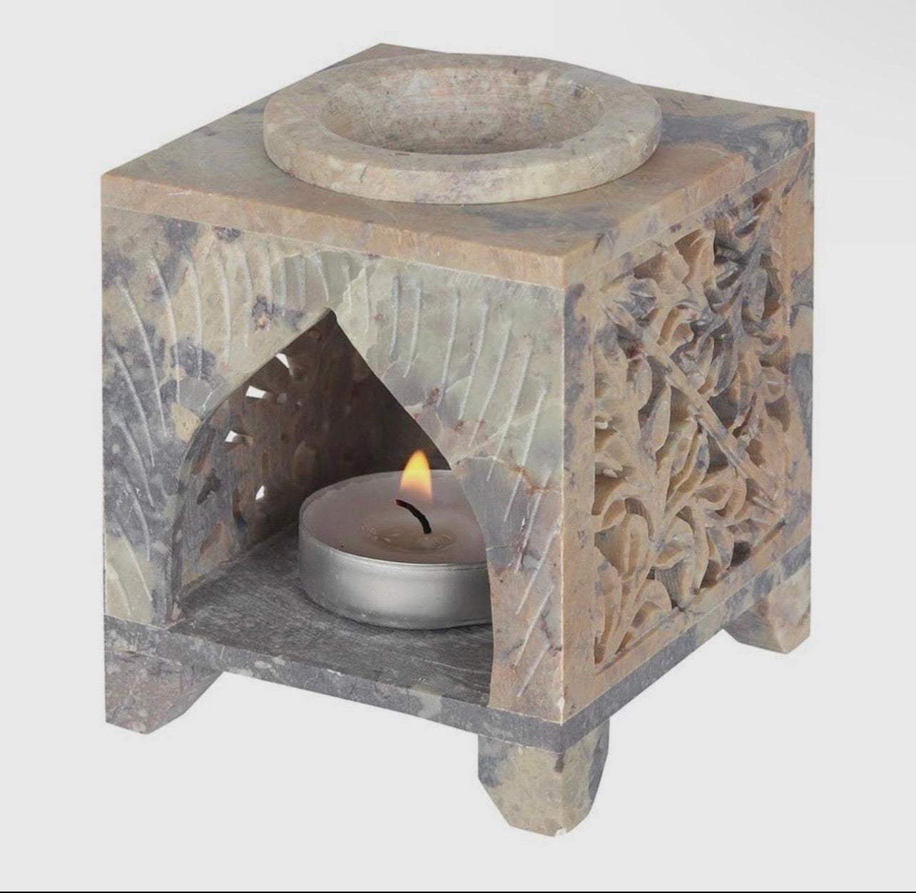 Moroccan Arch Soapstone - Waxmelt Burner