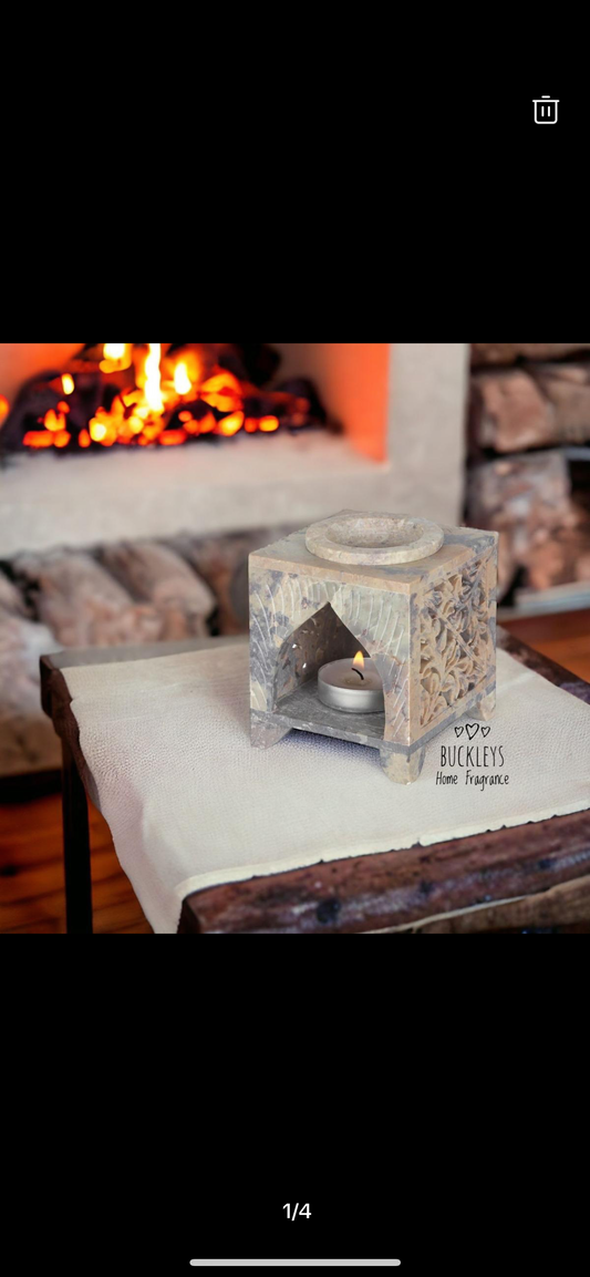 Moroccan Arch Soapstone - Waxmelt Burner