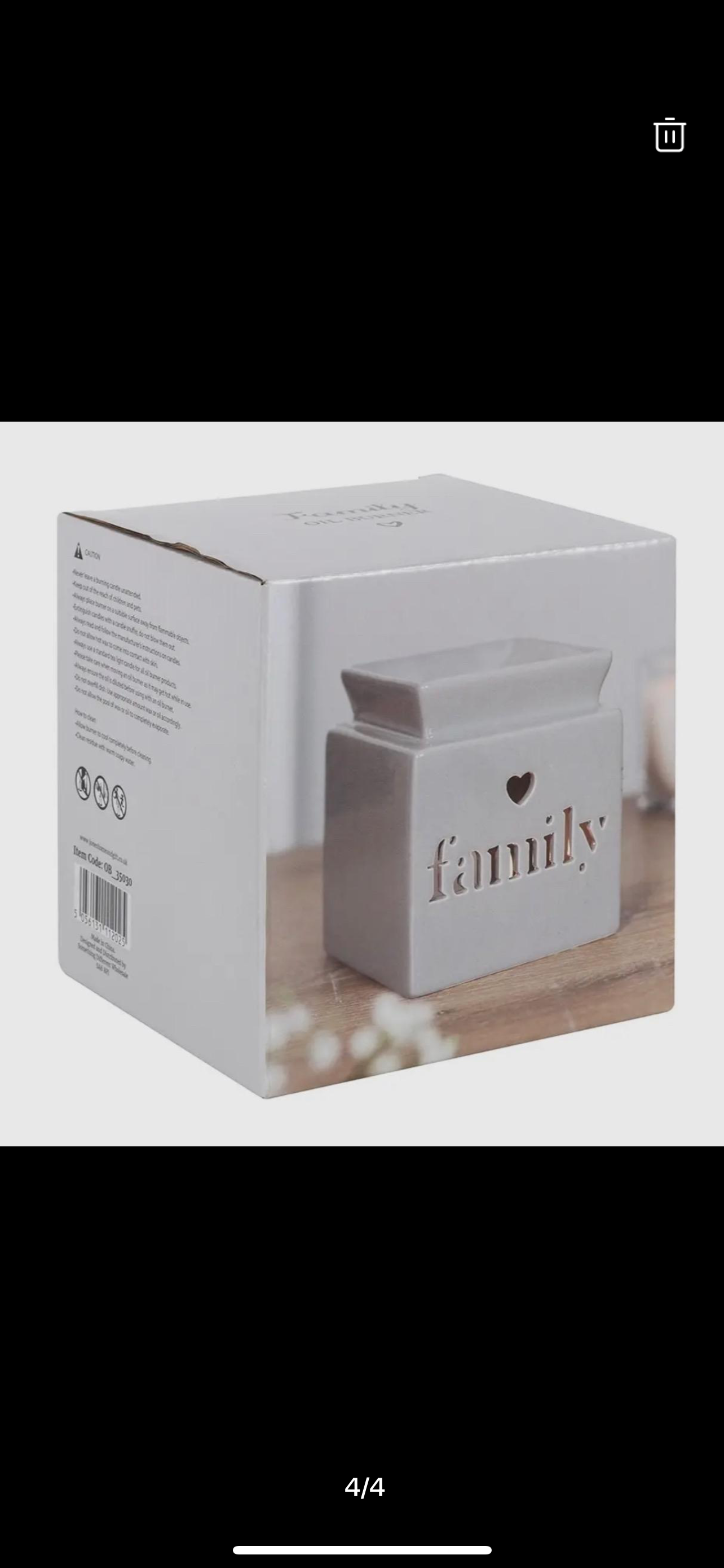 Grey Family Cutout - Waxmelt Burner