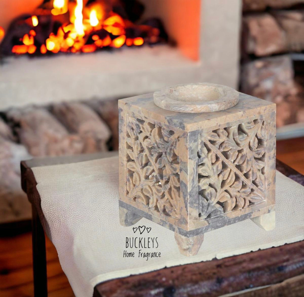 Moroccan Arch Soapstone - Waxmelt Burner