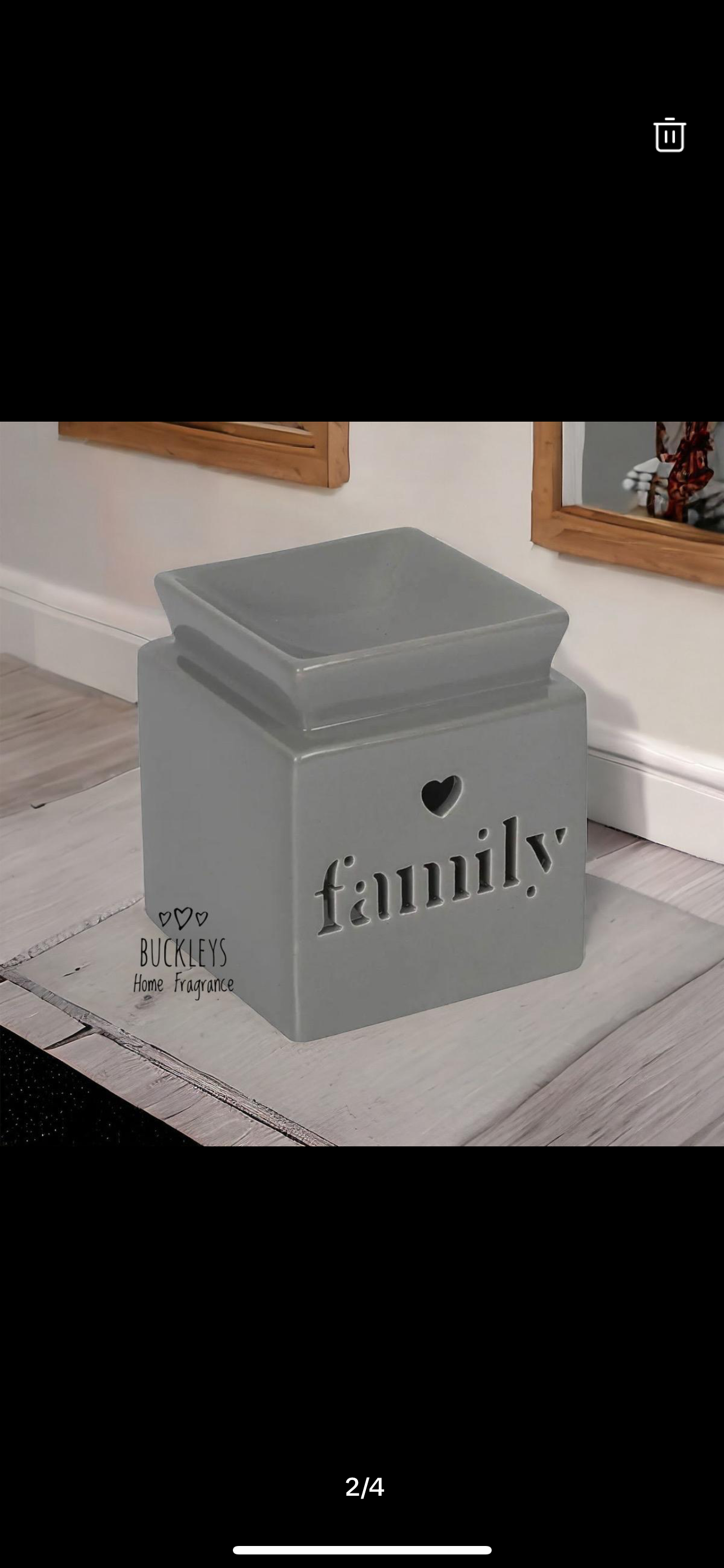 Grey Family Cutout - Waxmelt Burner