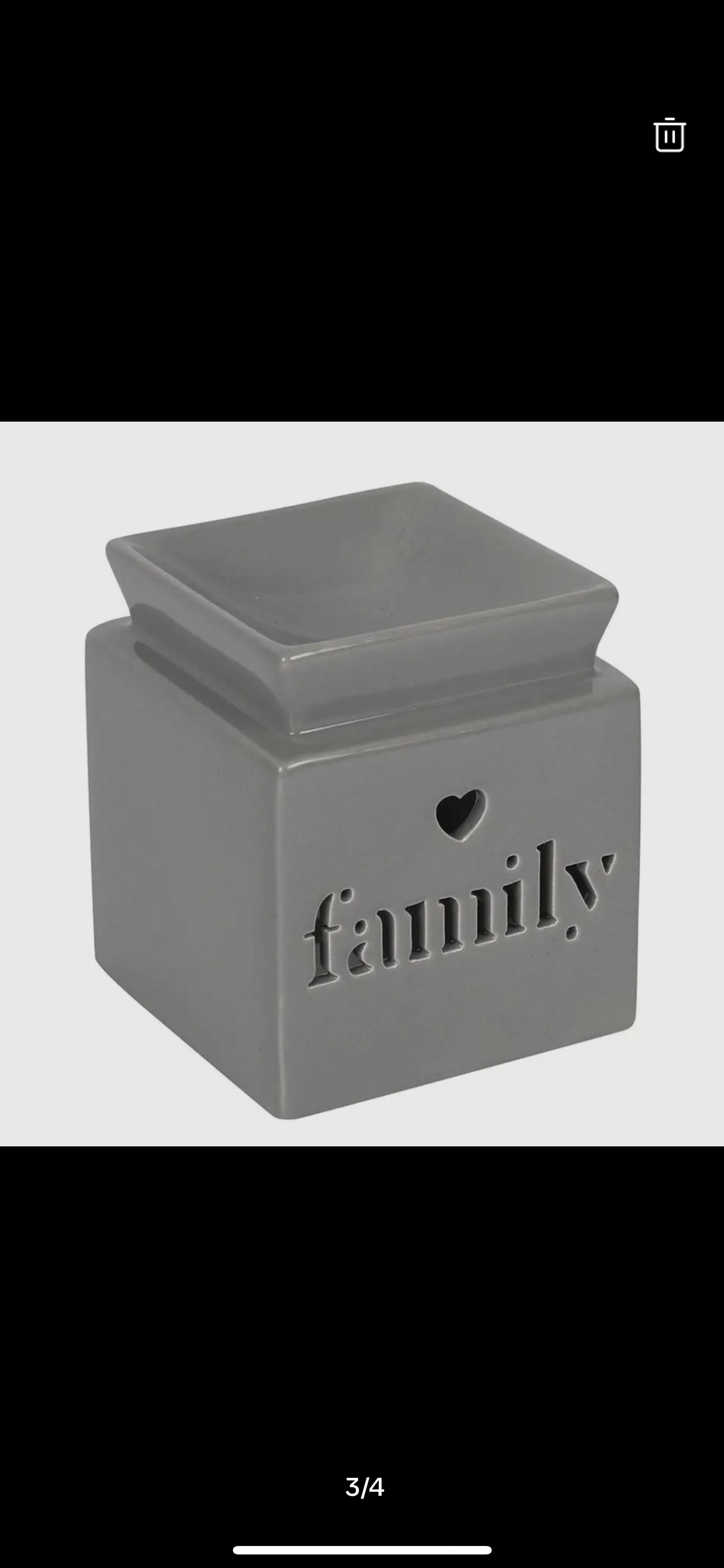 Grey Family Cutout - Waxmelt Burner