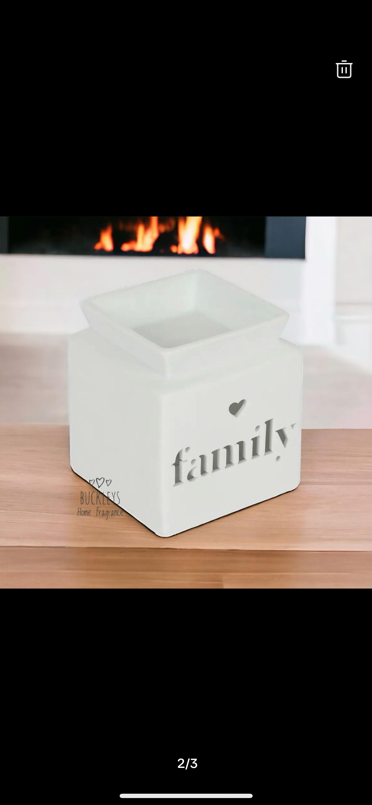 White Family Cutout - Waxmelt Burner