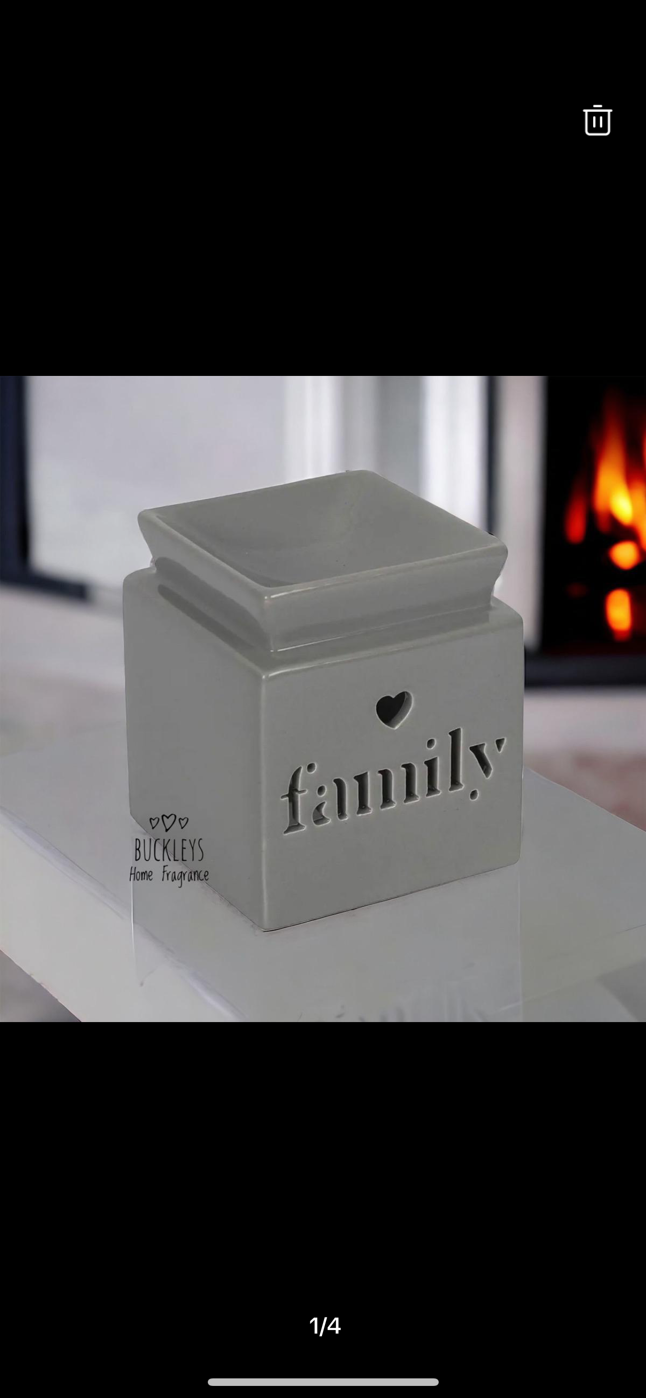 Grey Family Cutout - Waxmelt Burner